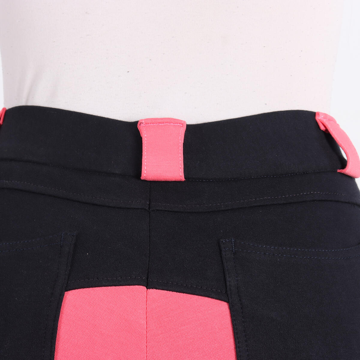 Reithose EJpuck Kids Epplejeck Dunkelblau-Pink 4/6