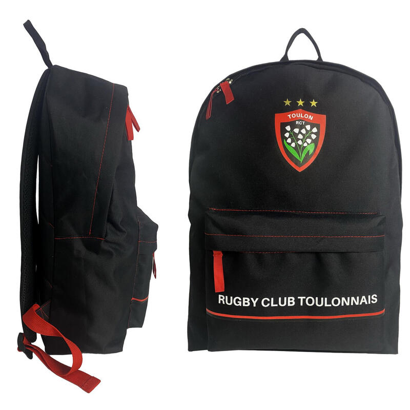 Sac à dos scolaire RCT - Collection officielle Rugby Club Toulonnais