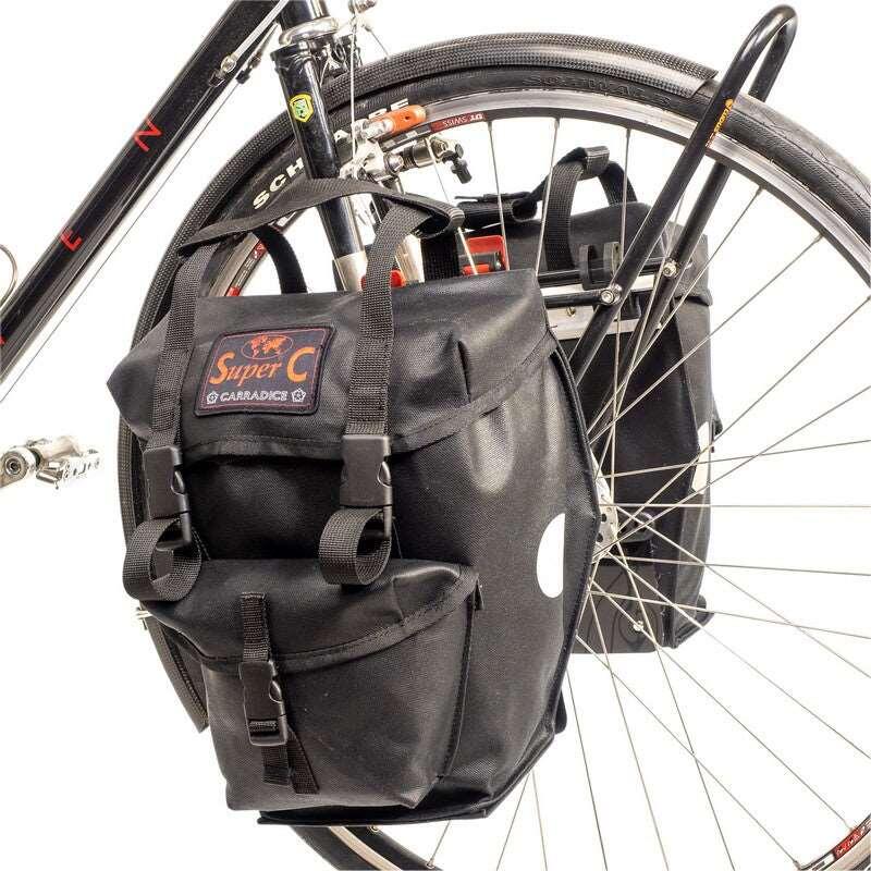 Carradice - Sacoche Avant Universelle Super C - Sacoche Vélo - Noir - 28 L - Decathlon