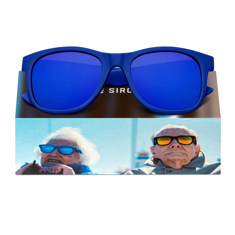 Gafas de sol originals surf Hombre y Mujer Pili y Evaristo SIROKO Azul Decathlon