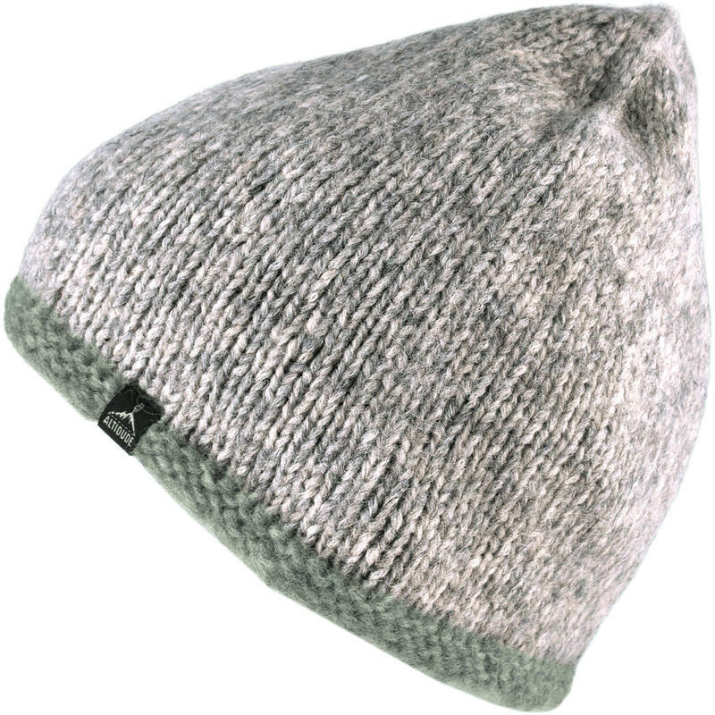 Winter muts Pilgrim gebreide unisex beanie alpaca merino wol