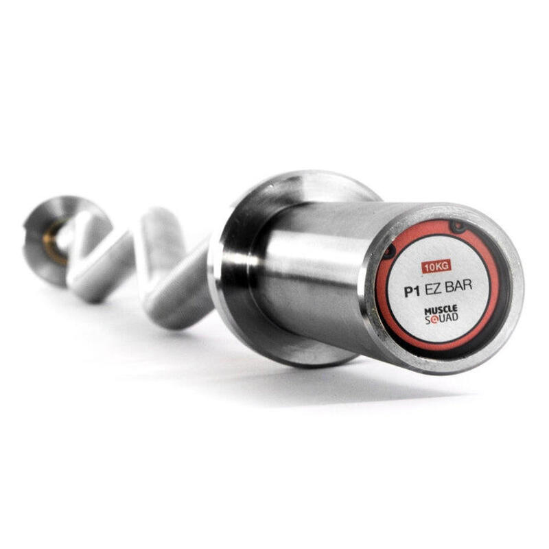 Phase 1 EZ Curl Olympic Barbell MUSCLESQUAD Decathlon