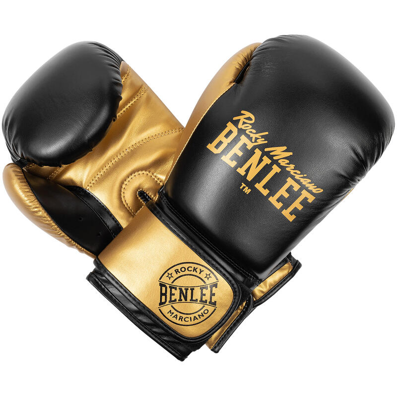 Guanti da boxe Benlee Carlos 12 oz nero/oro