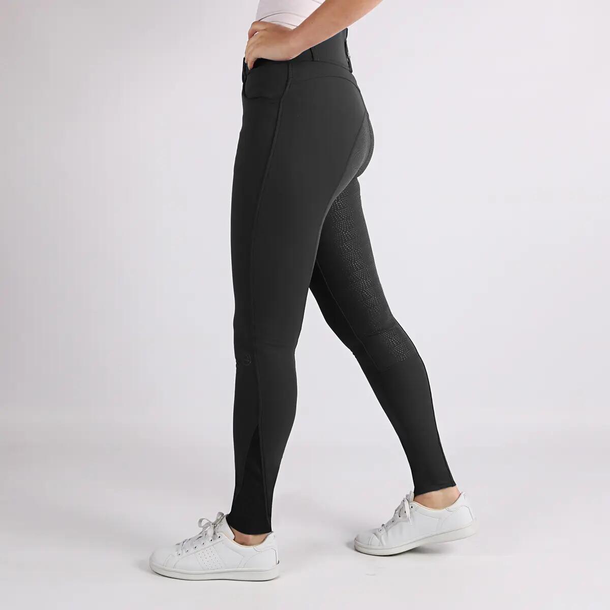 Rijbroek Montar Highwaist Megan 2.0 Full Grip Zwart 3/6