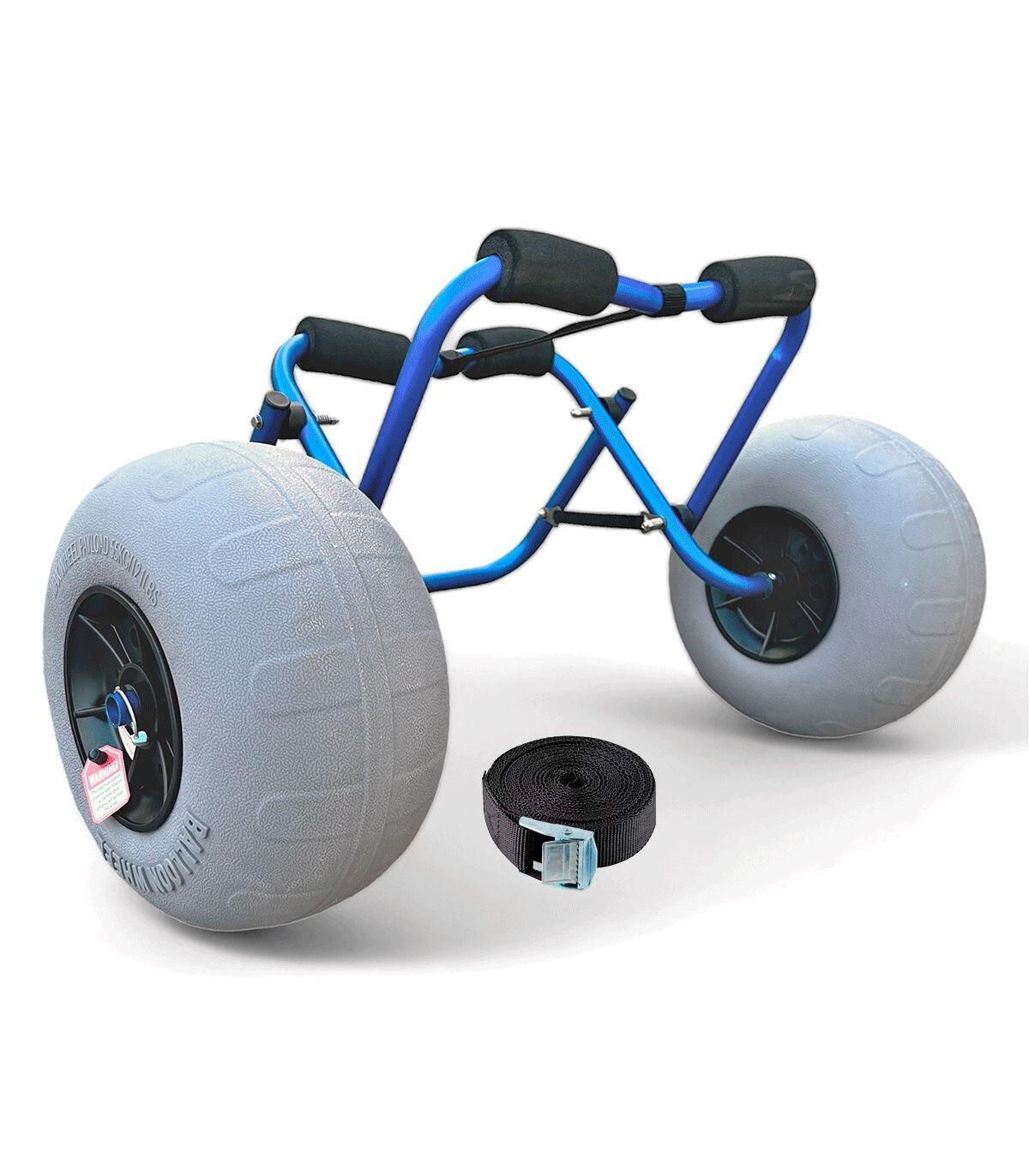 KOL OUTDOOR Kol Carrinho de Caiaque Exterior Universal CKU04 Roda Balão de 12"