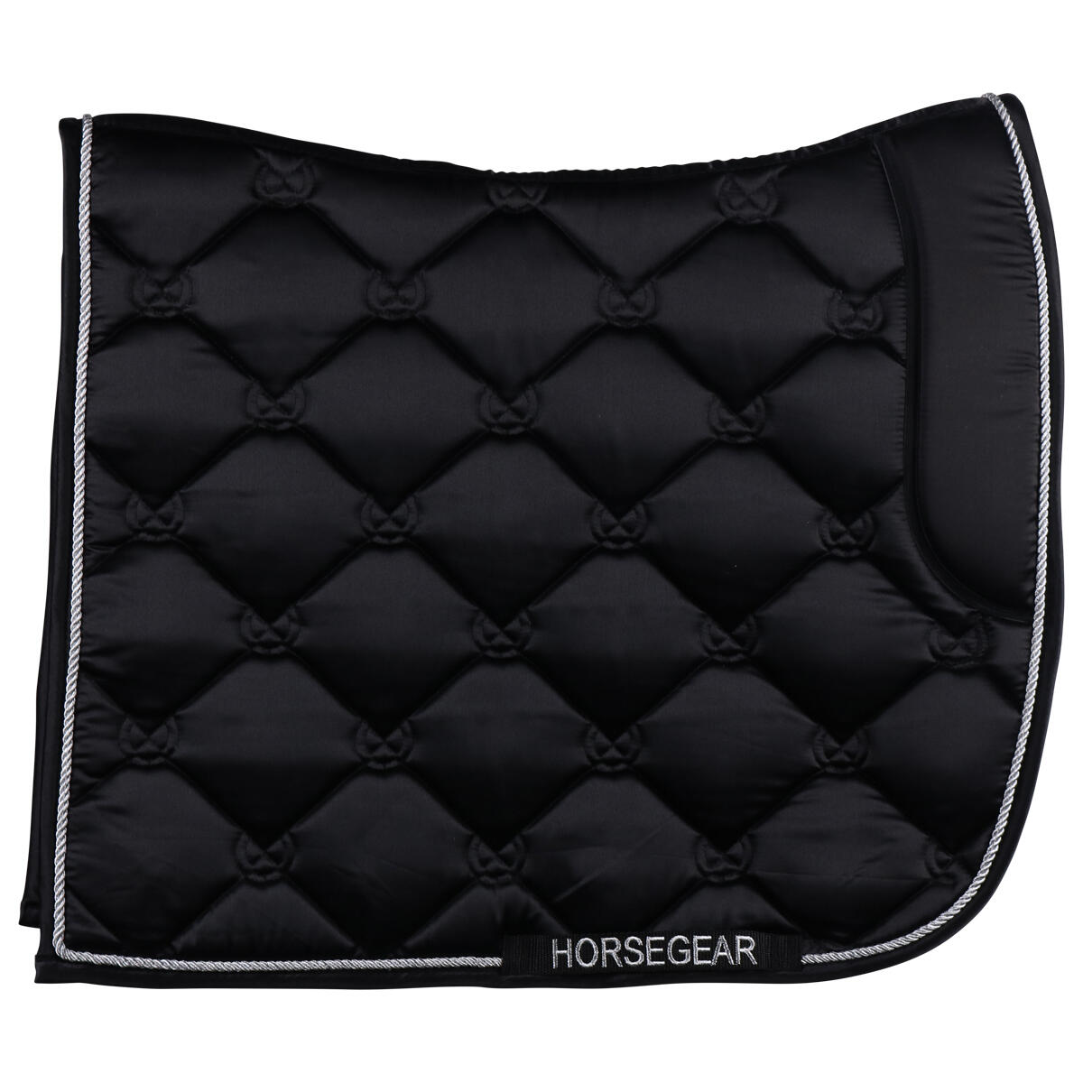 Zadeldek Horsegear Bayesa Zwart 2/6