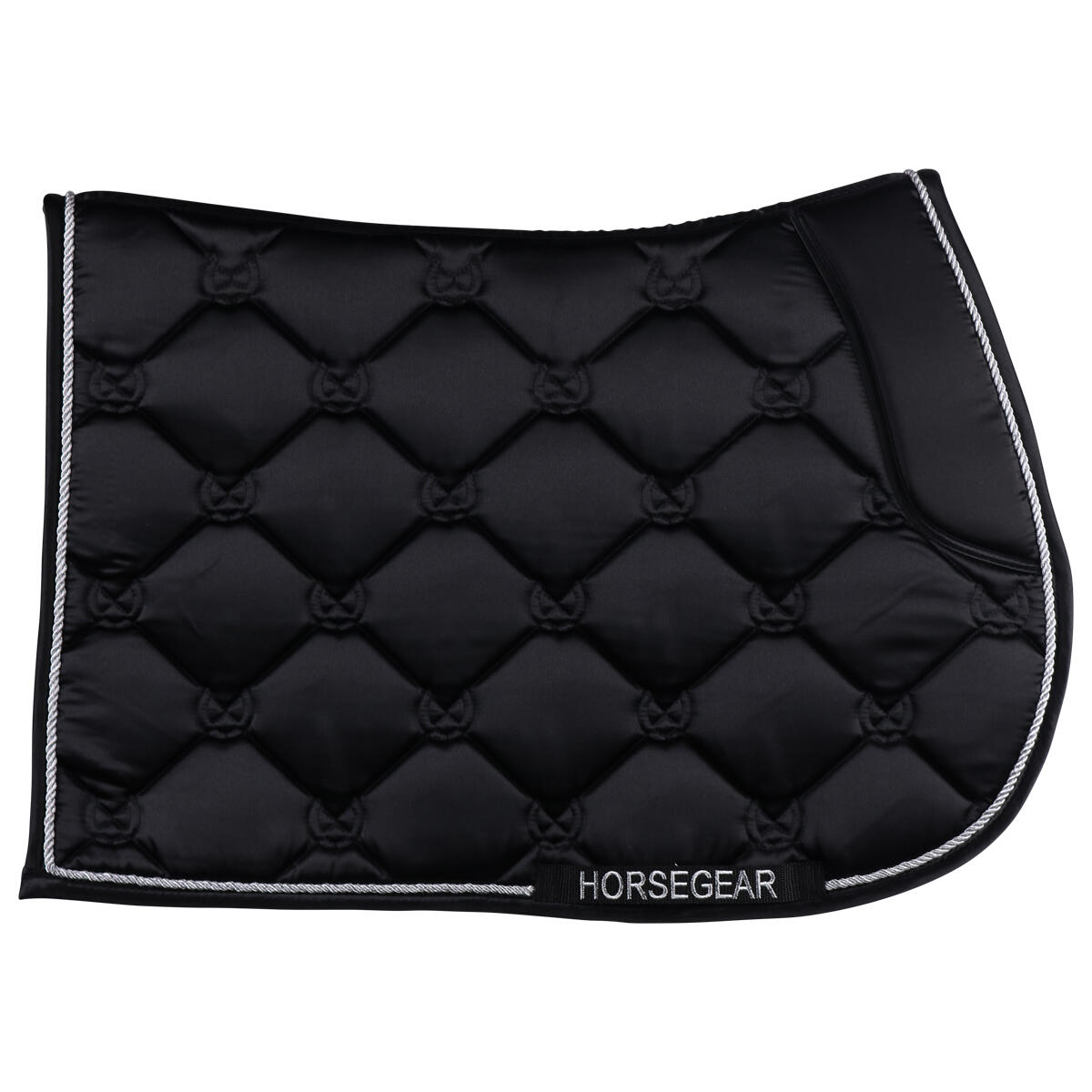 Zadeldek Horsegear Bayesa Zwart 4/6