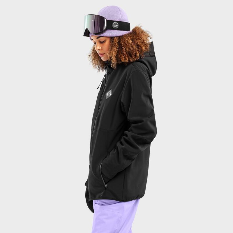 Veste snowboard femme Sports d'hiver W2-W McKinley Noir