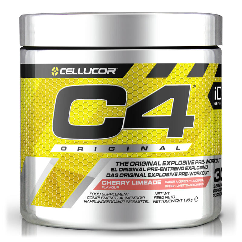 C4 Original PreWorkout Limonade Cerise CELLUCOR Decathlon