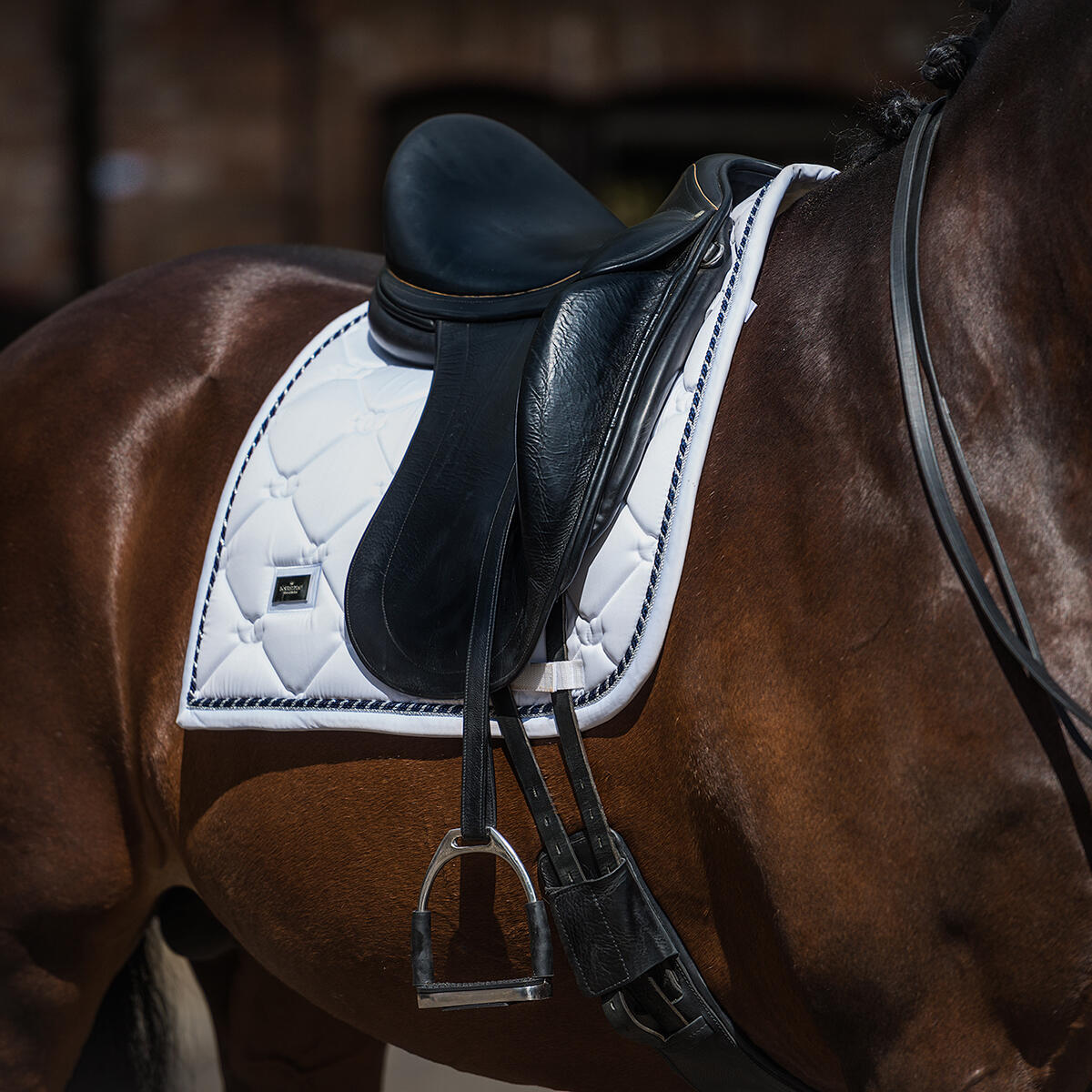Tapis de selle White Perfection - Equestrian Stockholm 3/5