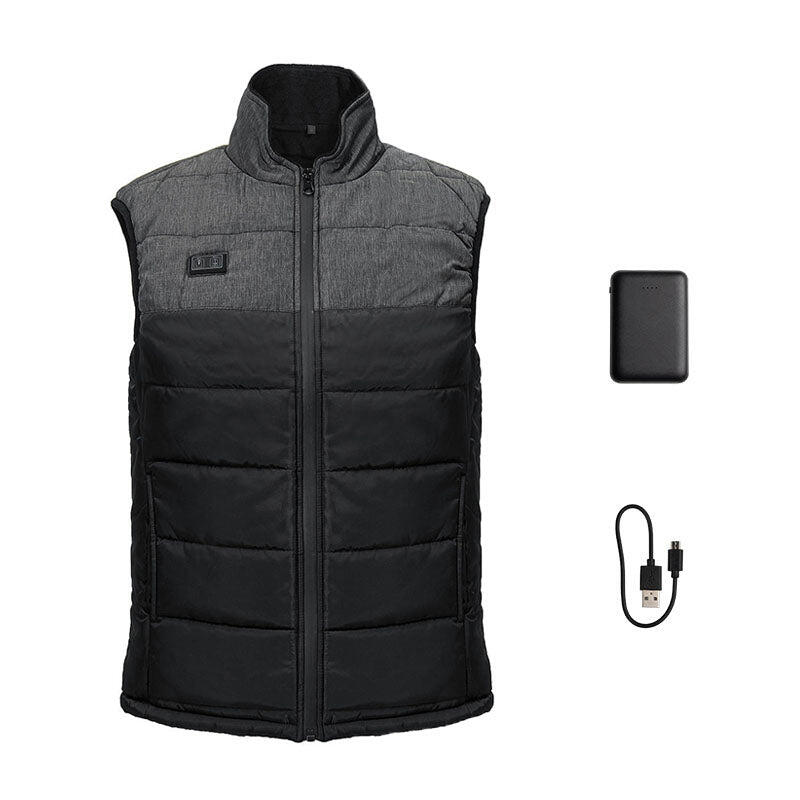 Doudoune chauffante sans manche G HEAT Decathlon