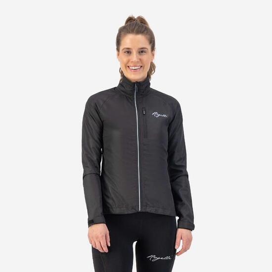 Veste Coupe-Vent de Running Femme Core Noir