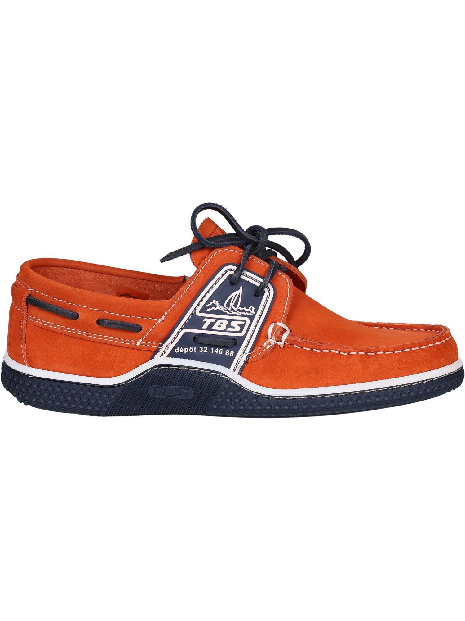 Chaussures bateau, nautisme, homme, cuir, globek, jaune 2/7