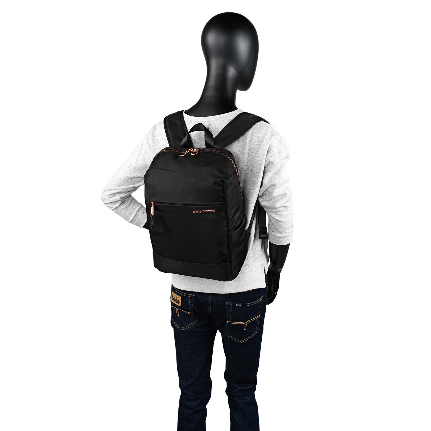 Mochila Deportiva S1162 Skechers FW22 17.3Litros 7/7