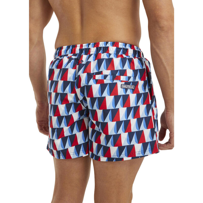 Shorts de baño Nautica Dorval 4, Multicolor, Hombre