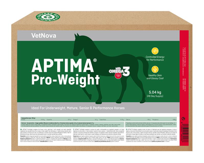 Suplemento de alto poder calórico APTIMA® Pro-Weight 5.04 kg para caballos 3/3
