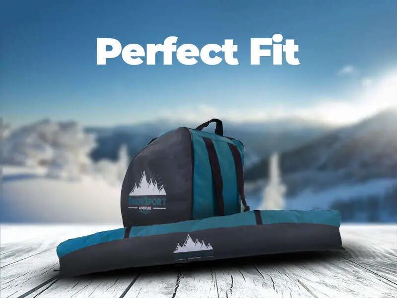 Zestaw Pokrowiec na narty Ski Bag Marine 6in1 + Pokrowiec na buty 2/5