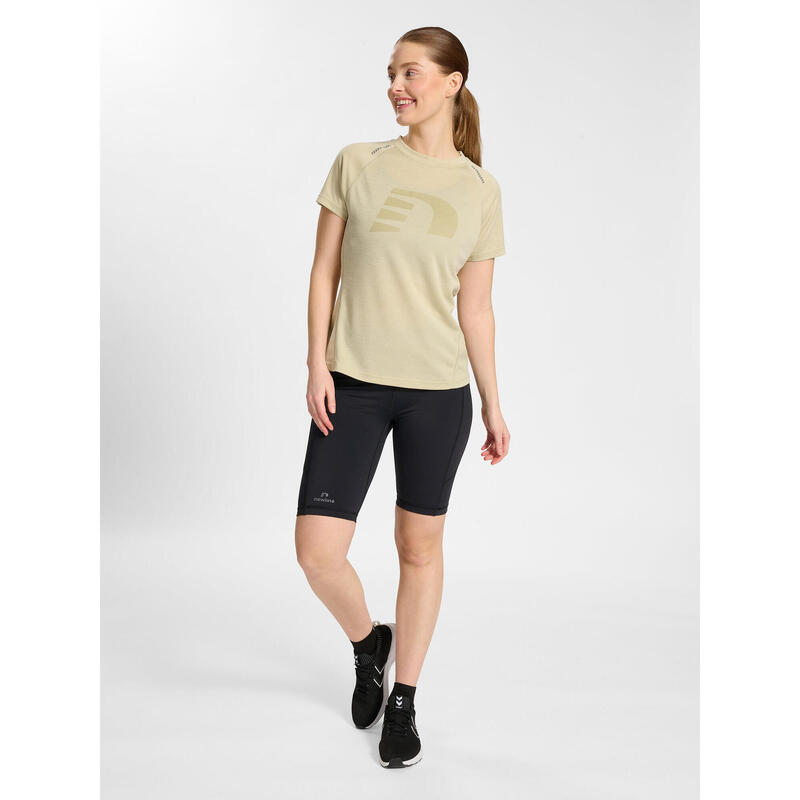 Cierre Con Cordón Tight Pantalones Cortos Nwlcolumbus Running Mujer NEWLINE