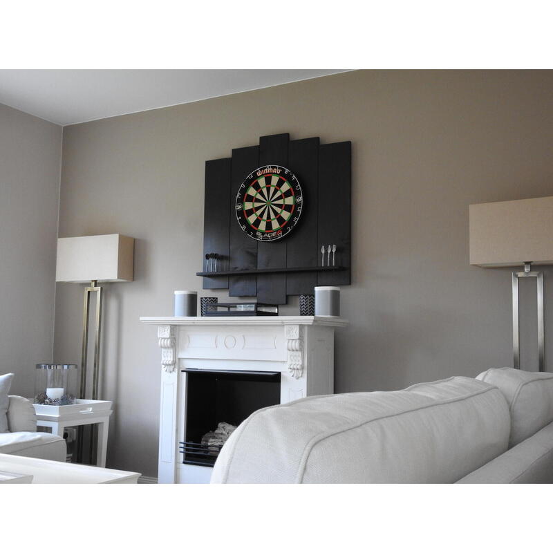 WOODEN Dartboard Surround Protection murale pour fléchettes premium