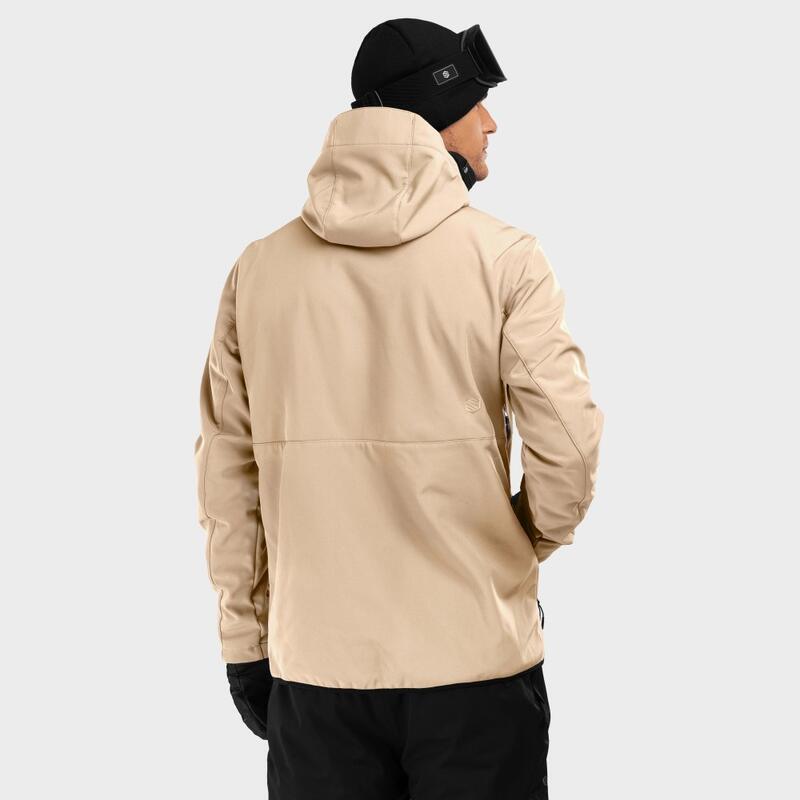 Herren Wintersport snowboardjacke für W2 Cerro SIROKO Beige