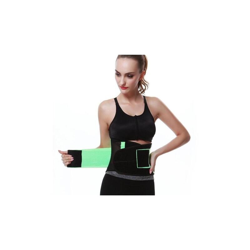 Centura Premium pentru slabit, modelarea taliei, corset dubla compresie M, verde