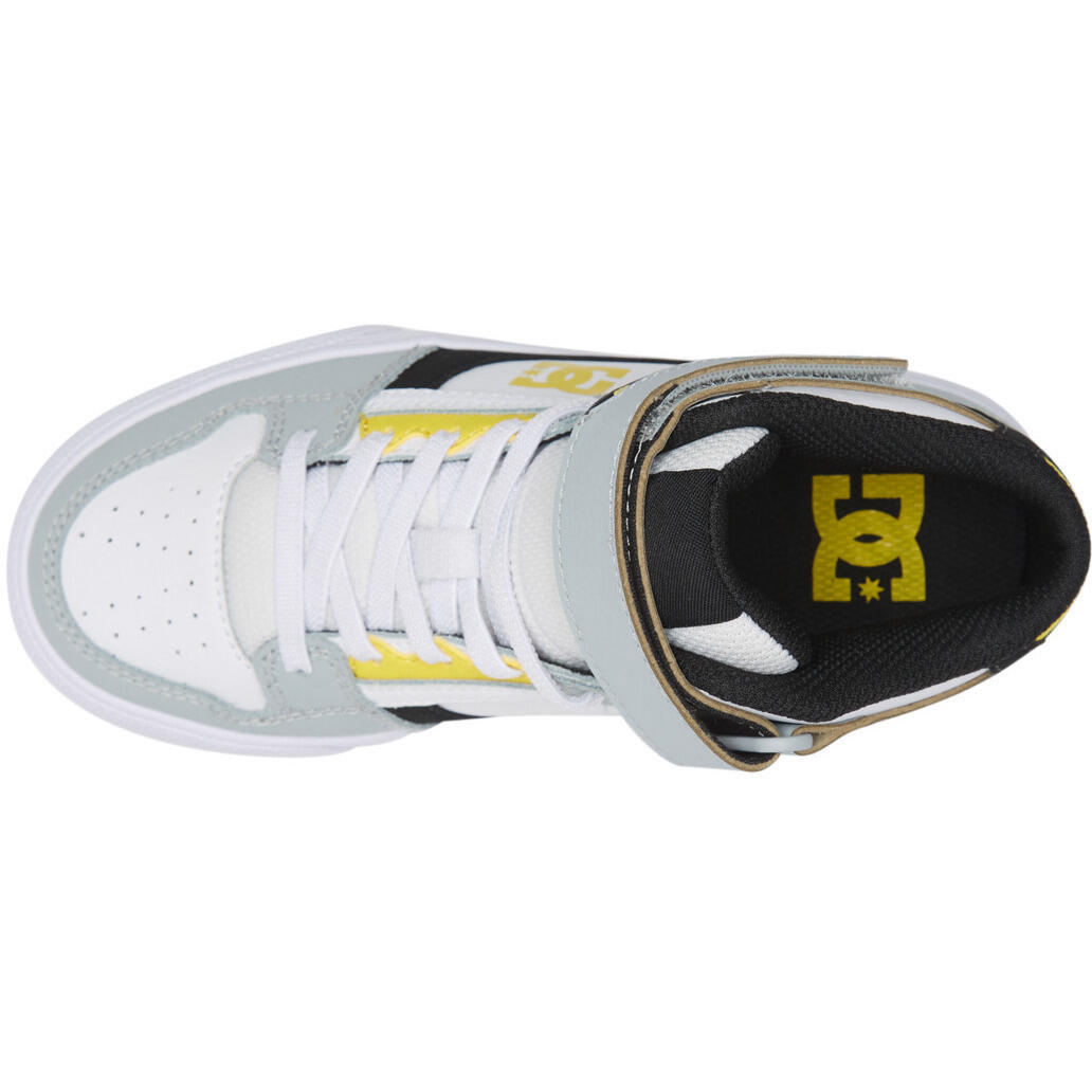 Scarpe da ginnastica DC Shoes Pure High-Top EV, Bianca, Bambini 2/4
