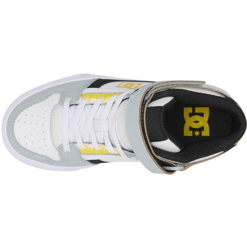 Pantofi sport copii DC Shoes Pure High-Top EV, Alb