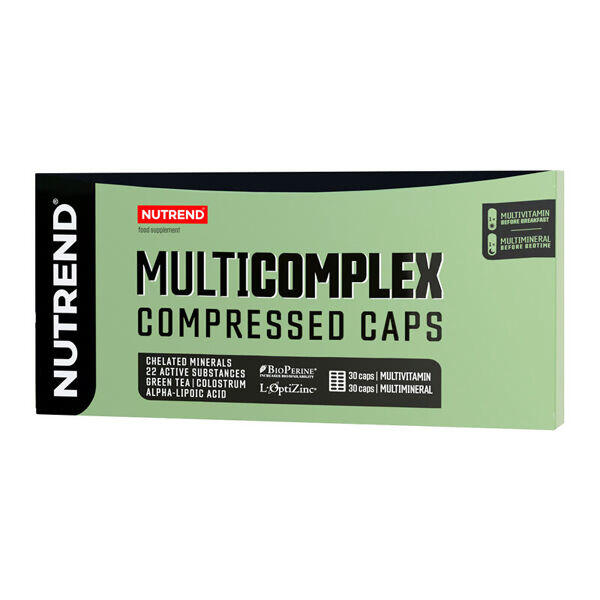MULTICOMPLEX COMPRESSED CAPS, 60 kapslí, bez příchuti