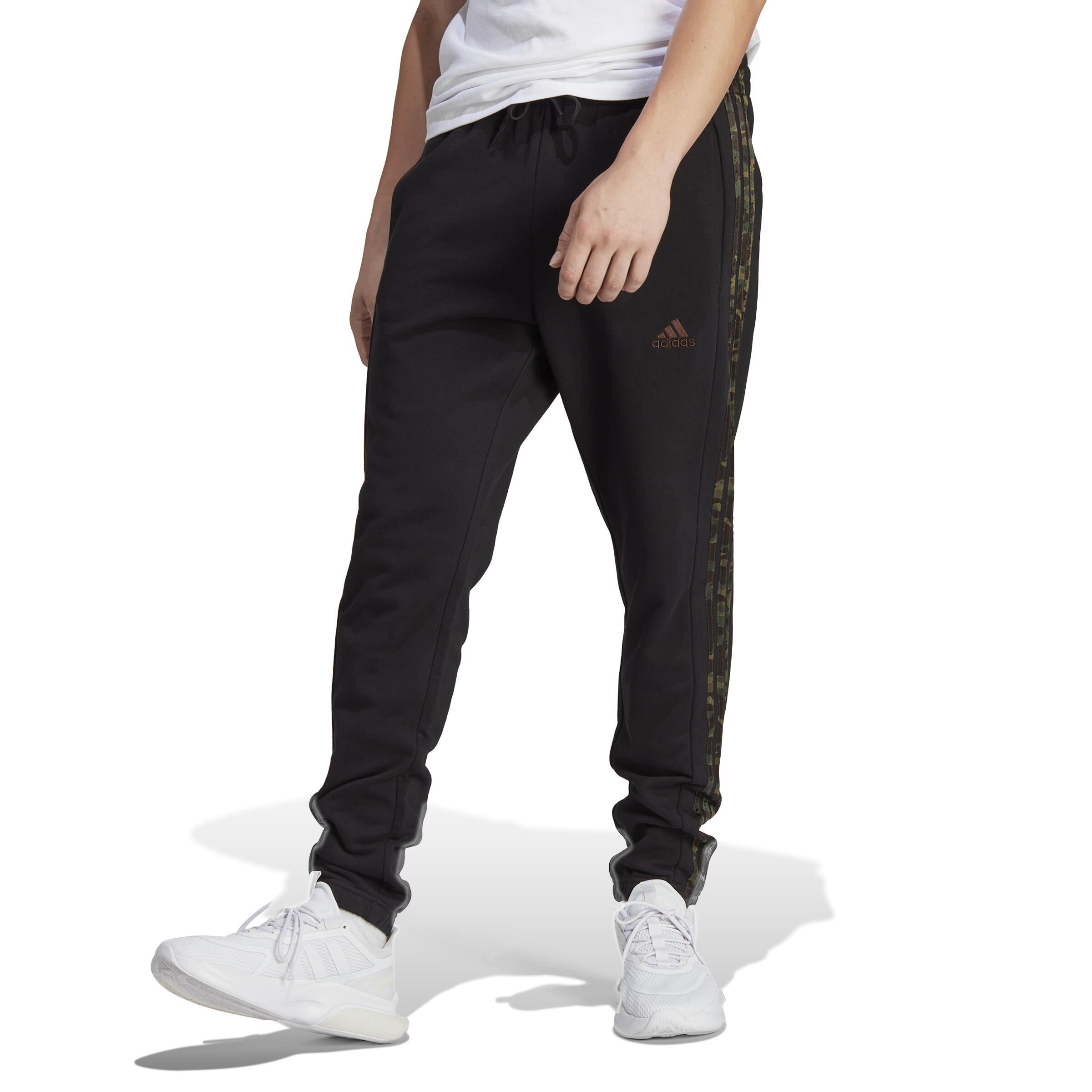 Jogging élastiques adidas 3-Stripes Essentials French Terry 6/7