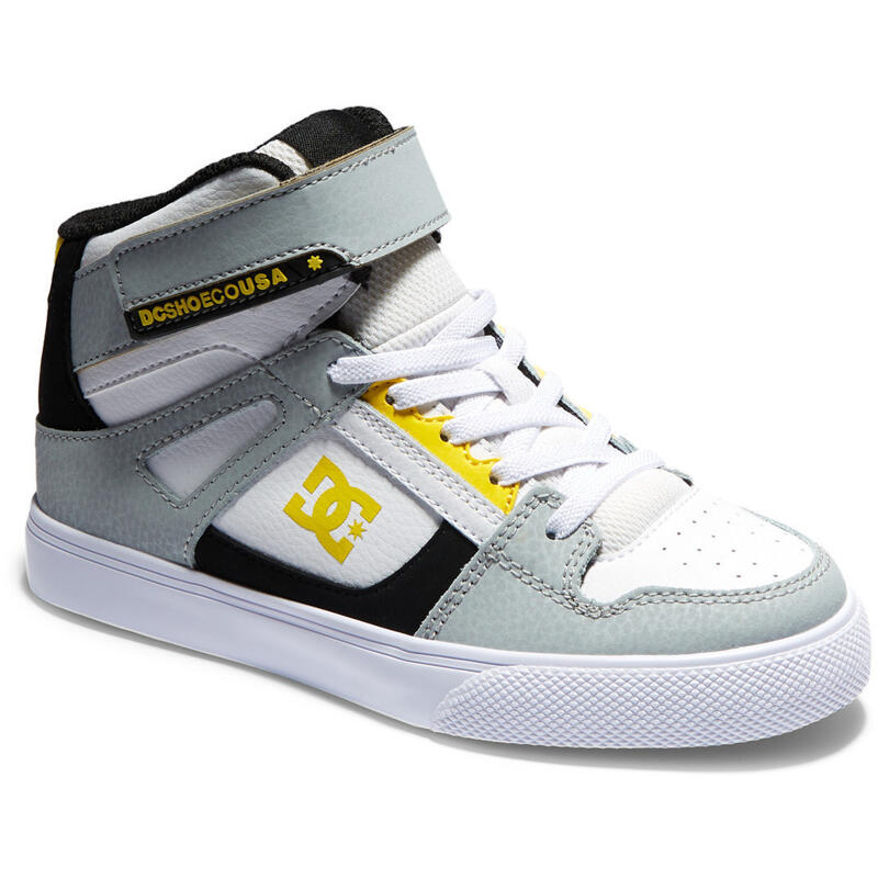 Pantofi sport copii DC Shoes Pure High-Top EV, Alb