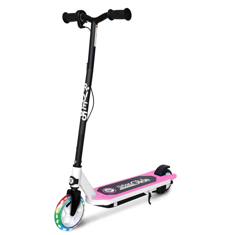 URBANGLIDE Scooter elétrica infantil UrbanGlide Ride 55 FLASH rosa