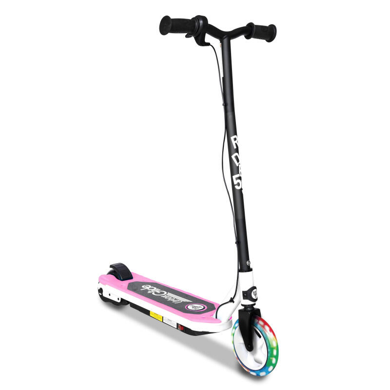 Kid55 Flash – Trottinette électrique enfant LED, 10 km/h, dès 6 ans