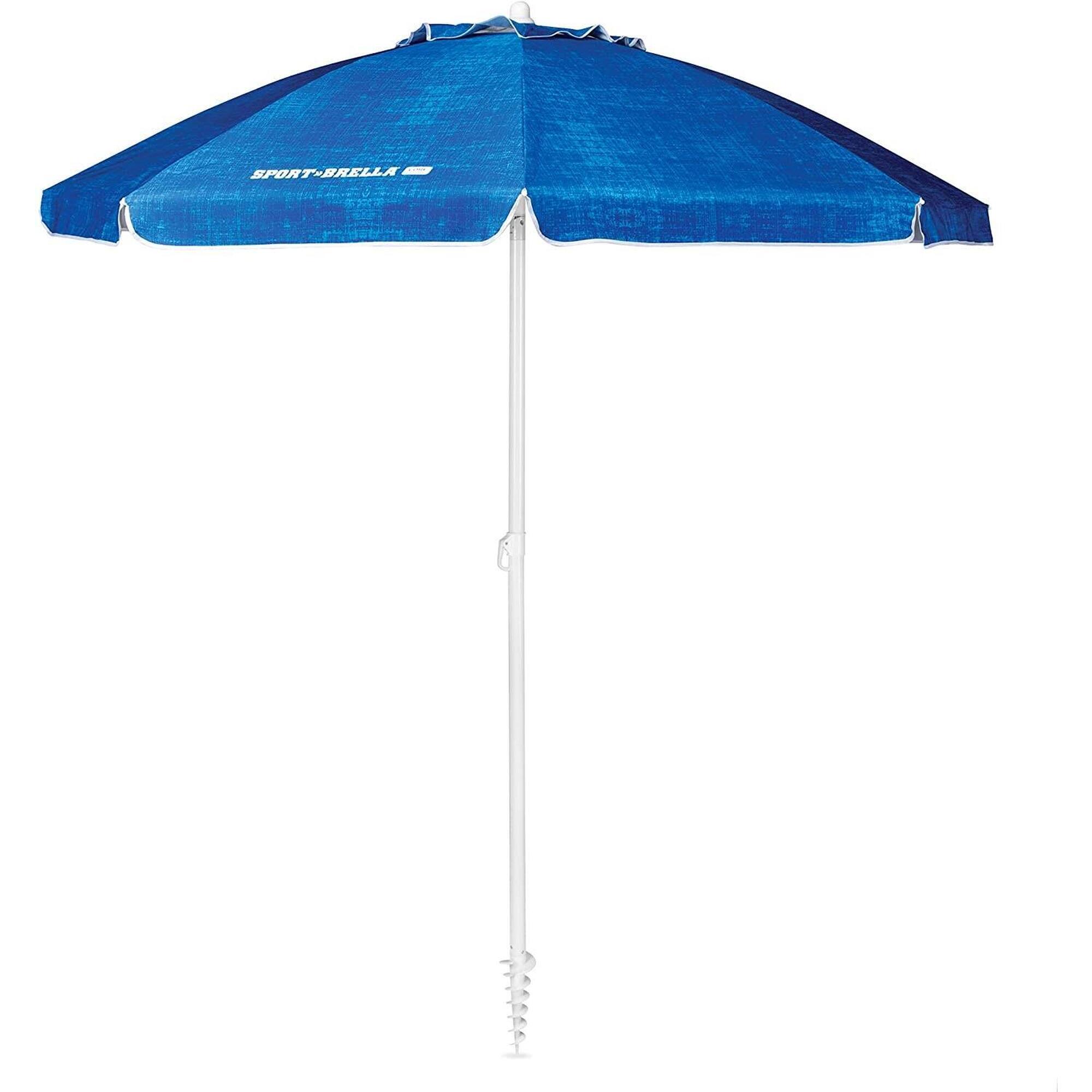 Sport Brella - Abri Parasol Core Sport-brella 1,8 M, Protection Upf 50+, Montage Facile - Parasol - Bleu - Taille Unique - Decathlon
