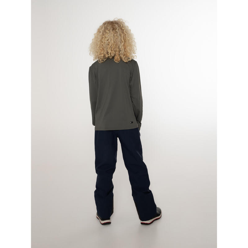 B Willowy Jr 1/4 Zip Top - Trui - 672_huntergreen - kids - Pisteskiën