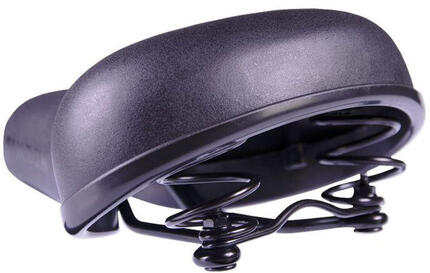 Selle de vélo Basic - noir (10 pièces en boîte)