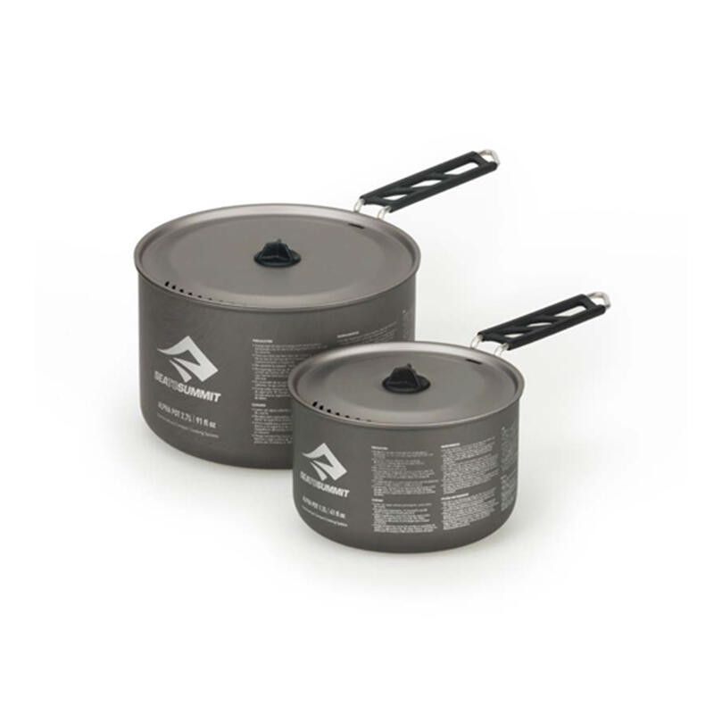 (AKI5004-03122107) Alpha Pot Set 2.0 (Storage Sack Included) 鍋子套裝 - 灰色