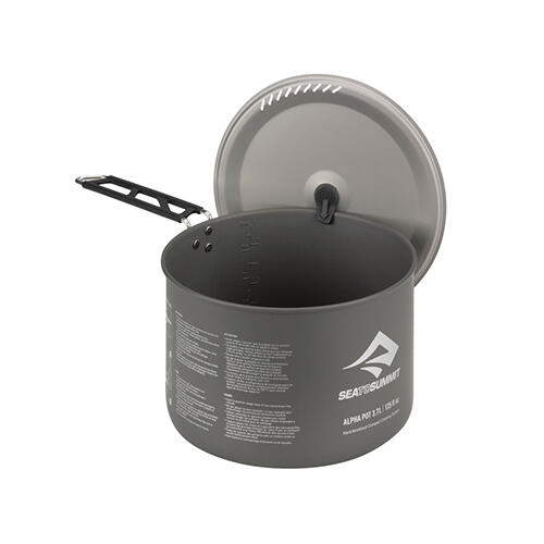 (AKI3004-0241) Alpha Pot (Storage Sack Included) 3.7L - Grey