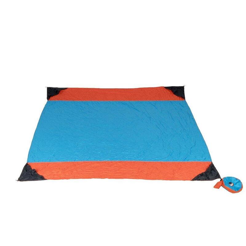 Beach Blanket Aqua / Orange