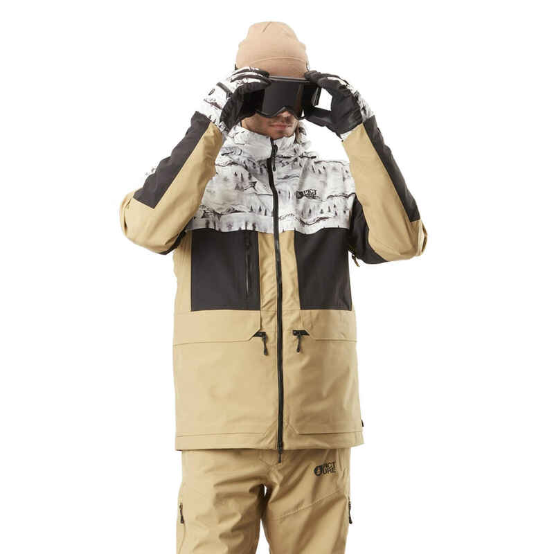 Picture Wintersportjacke Stone printed JKT mood