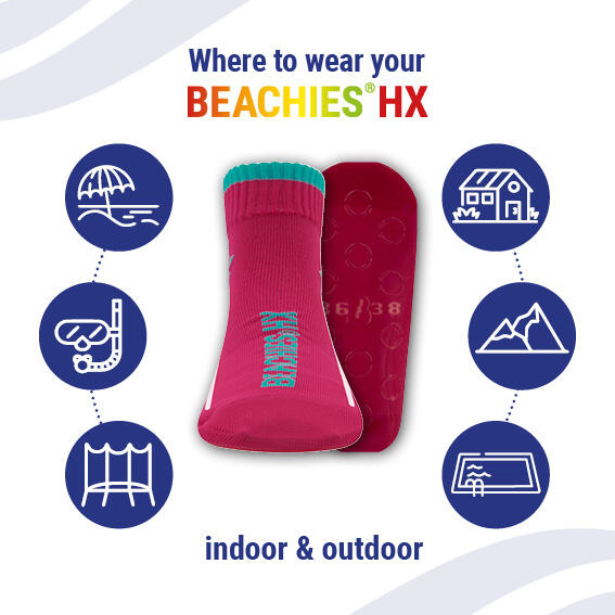 Calze d'acqua, Calze da spiaggia - rosa 2/8