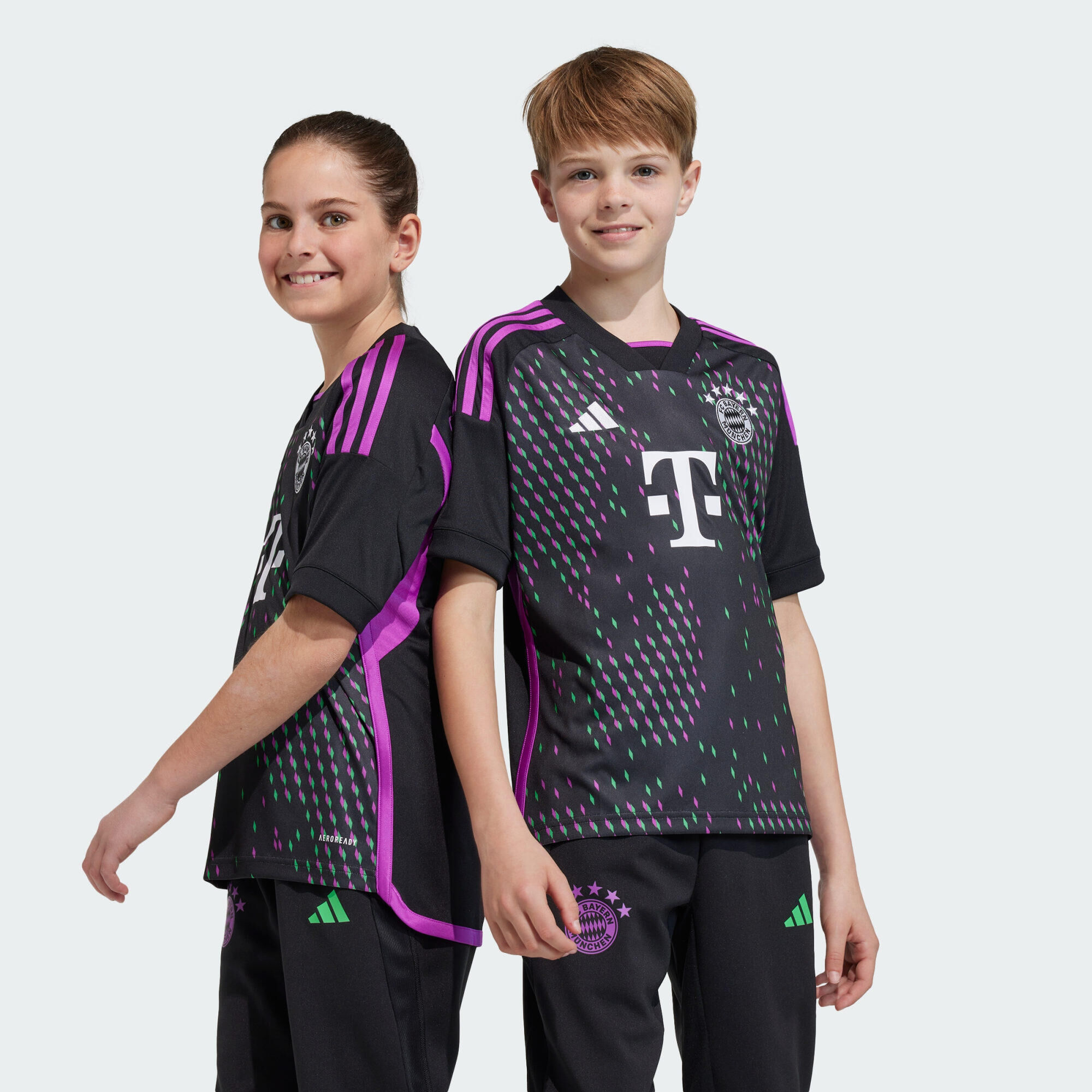 ADIDAS FC Bayern 23/24 Away Jersey Kids