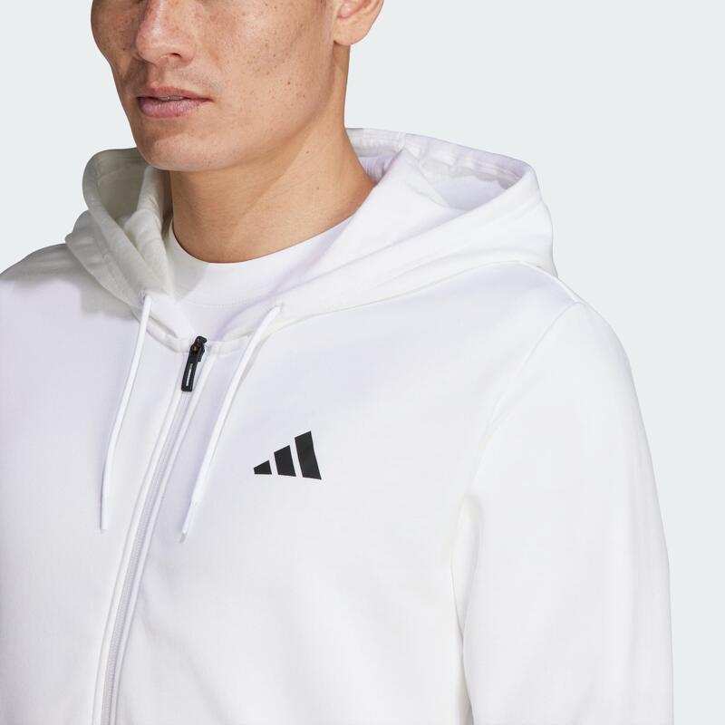 Veste à capuche de tennis entièrement zippée Club Teamwear