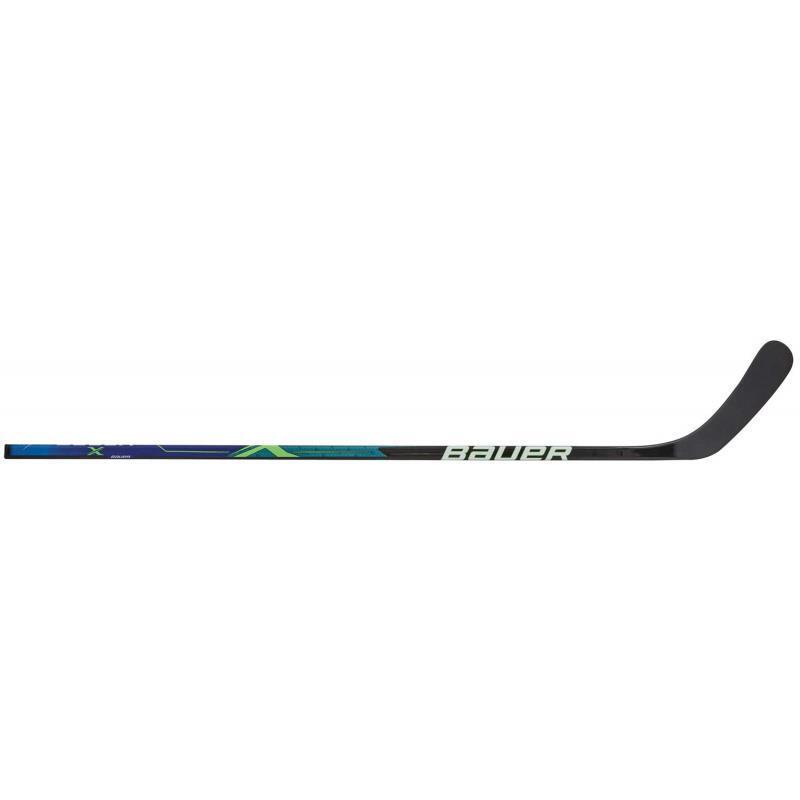Bauer - Crosse De Hockey Bauer X Junior Right - Stick De Hockey - Blanc|noir|vert - Taille Unique - Decathlon