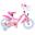 VOLARE BICYCLES Kinderfiets Disney Princess 12 inch, zonder terugtraprem