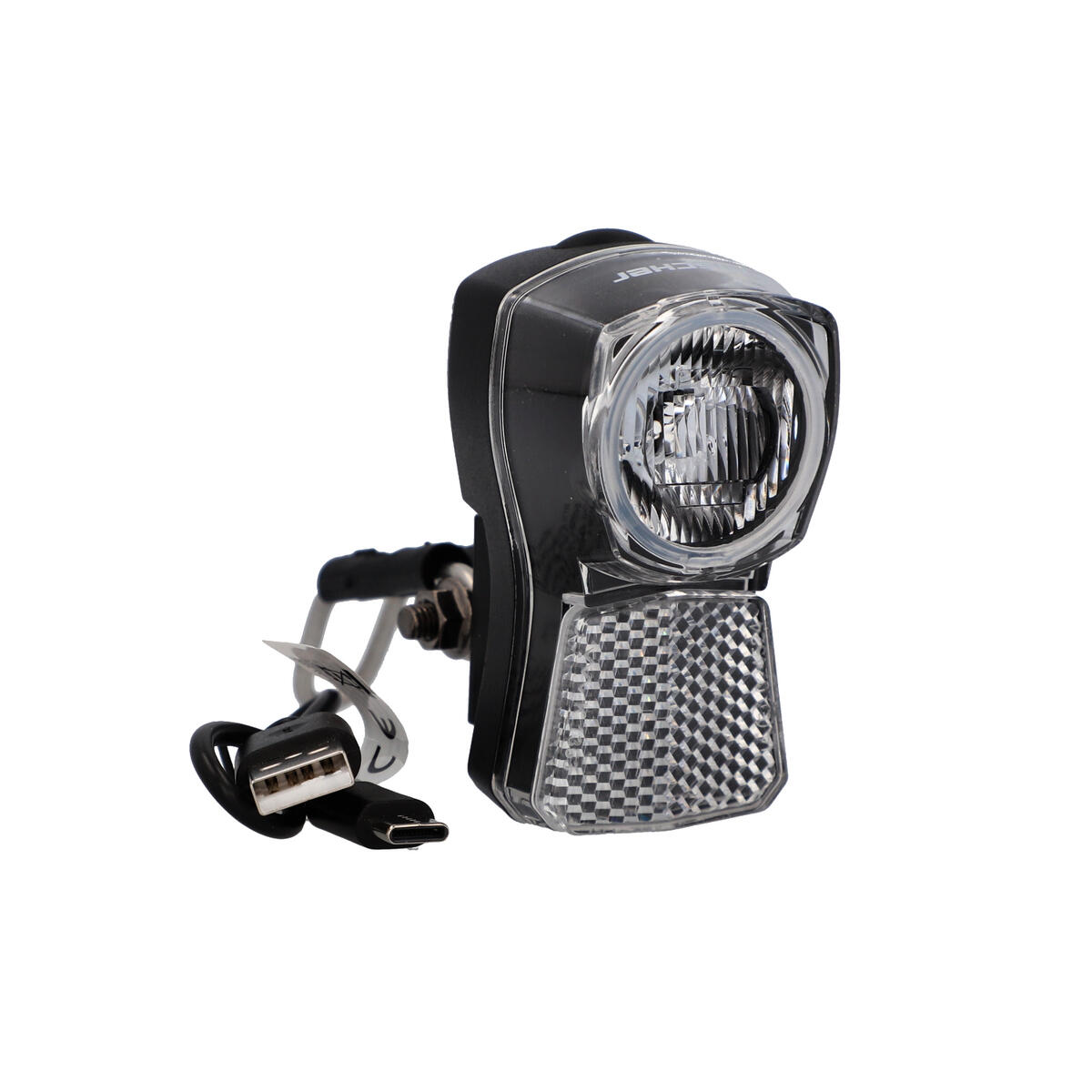 FISCHER LED-Akku-Frontlicht 45/20 Dynamo Look 2/7