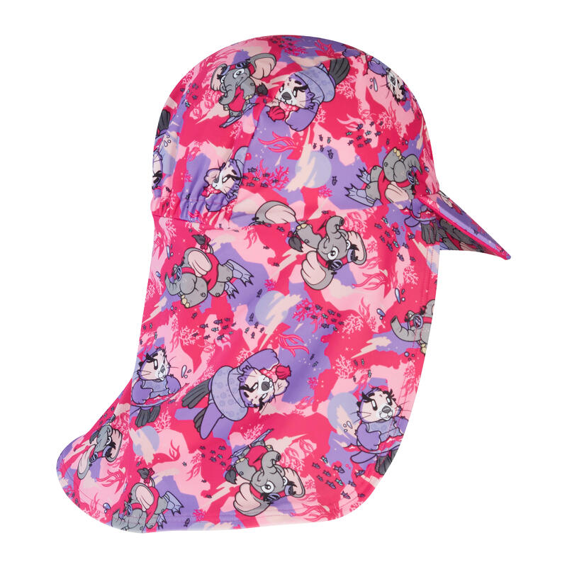 LEARN TO SWIM INFANT (AGED 2-6) SUN PROTECTION HAT - PINK