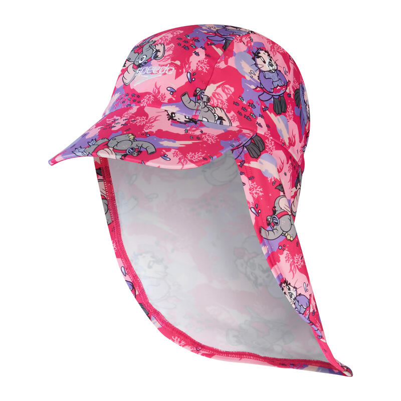 LEARN TO SWIM INFANT (AGED 2-6) SUN PROTECTION HAT - PINK
