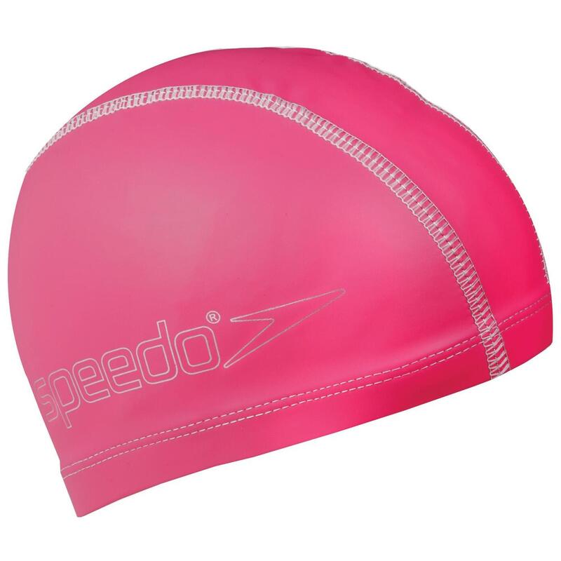 小童 (6-14 歲) 塗層泳帽 - 粉紅色