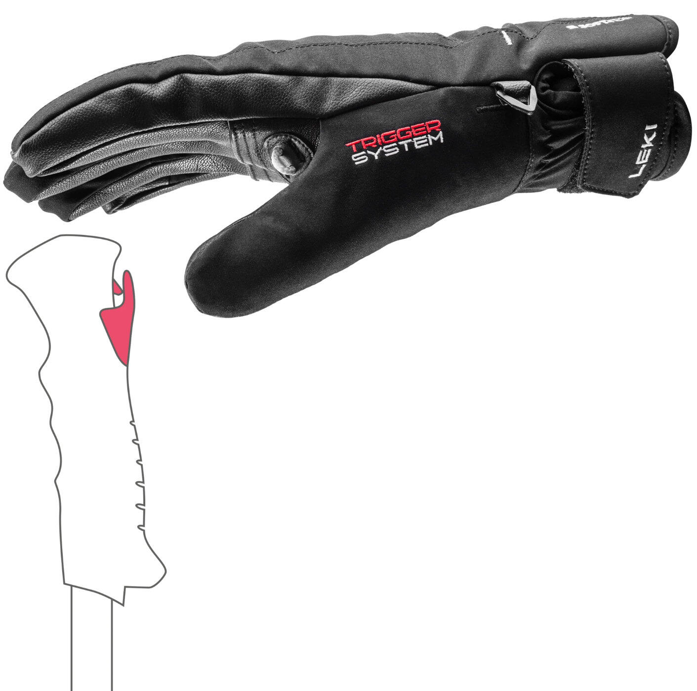 Leki Women's Ski/snowboard Gloves 3/3