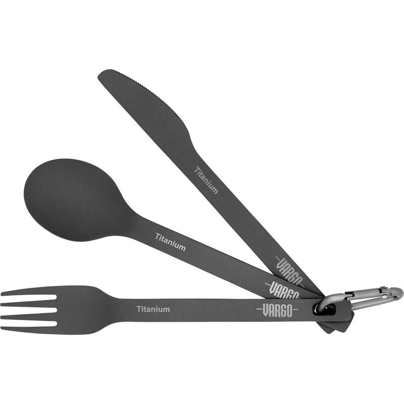 Besteckset Titanium ULV Spoon, Fork & Knife